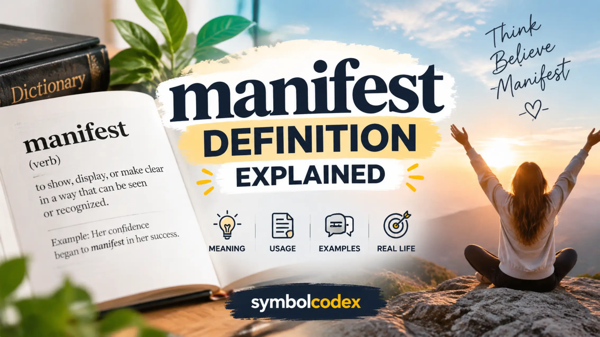 Manifest Definition Explained: What Does “Manifest” Mean?