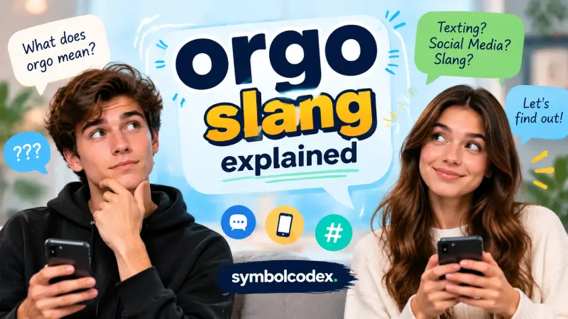 Orgo Slang Explained: What Does “Orgo” Mean?