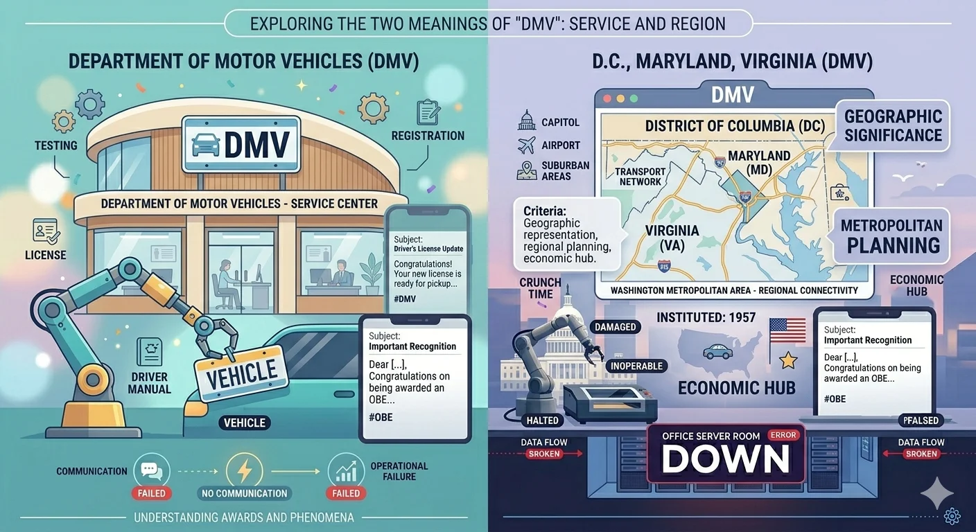 DMV meaning