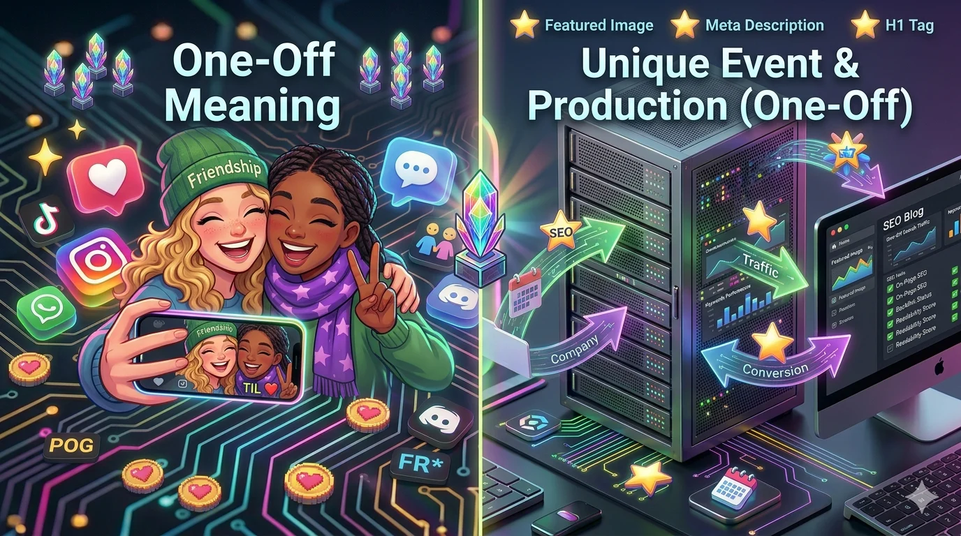 one off meaning