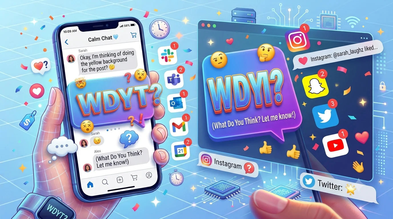 WDYT meaning