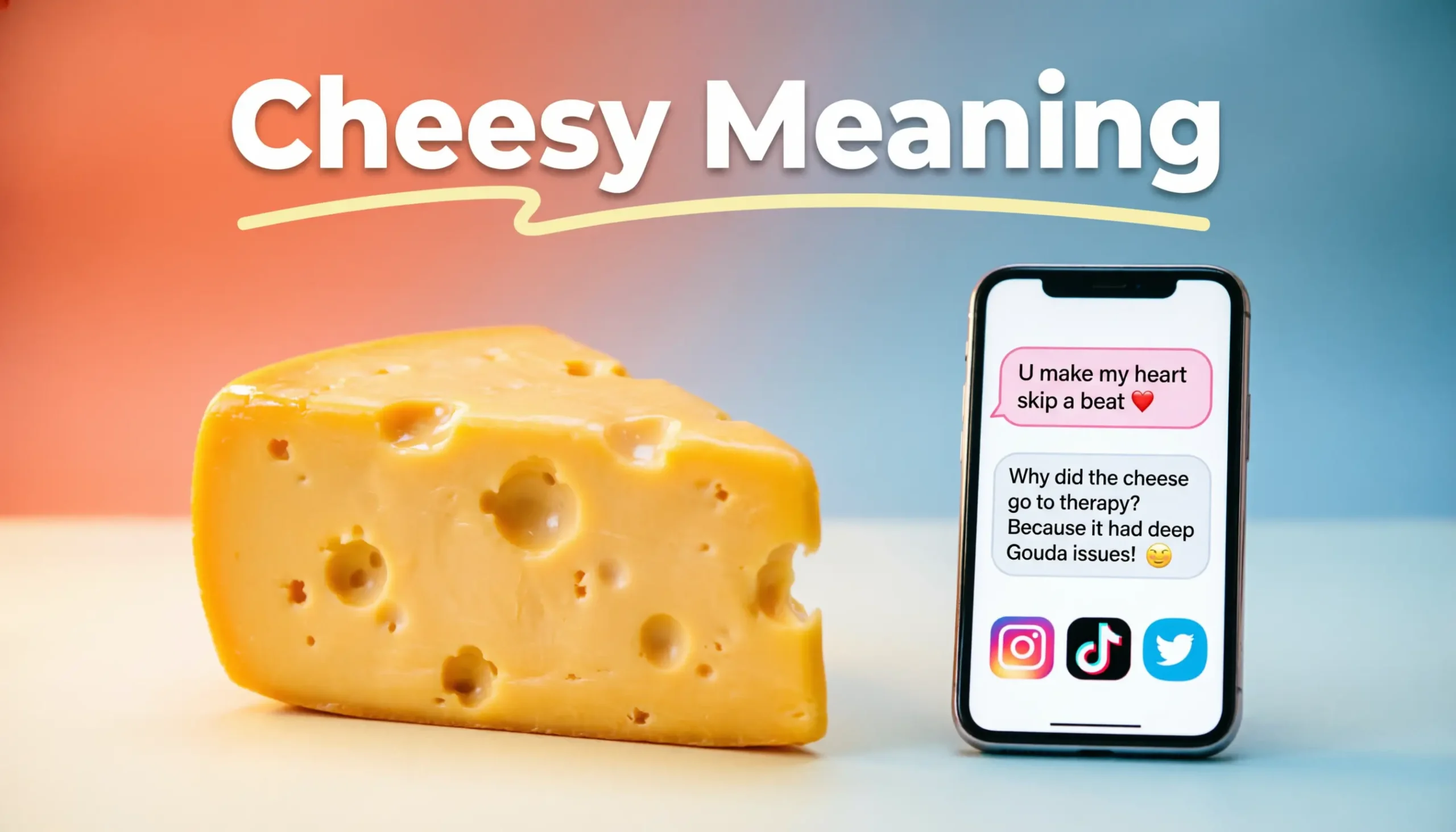 Cheesy Meaning