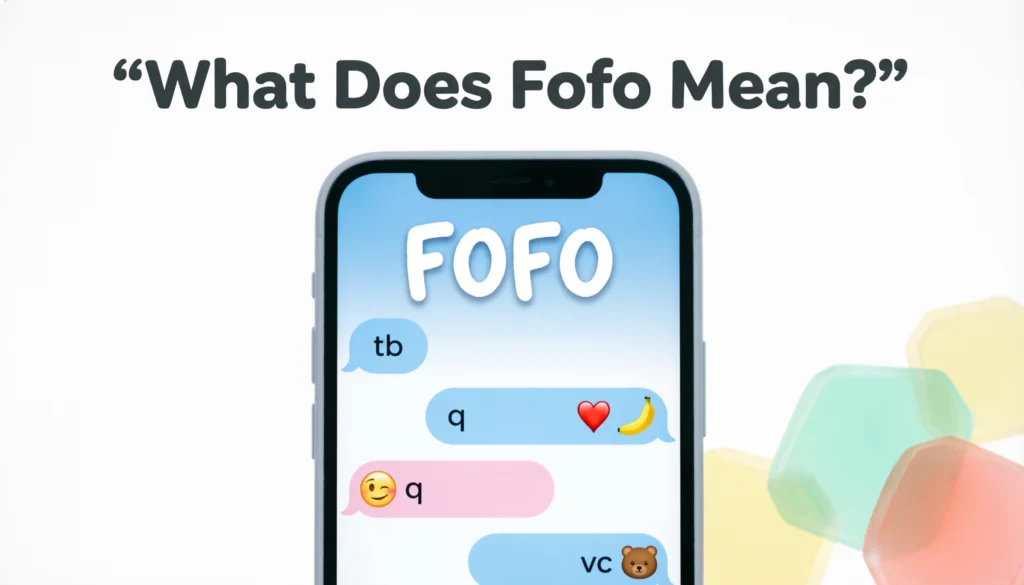 what does fofo mean