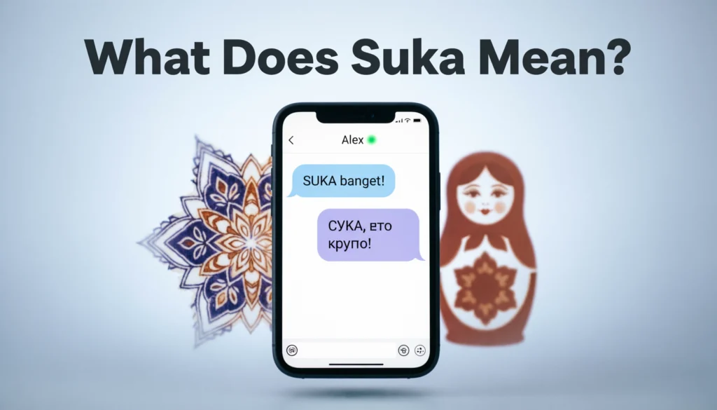 what does suka mean
